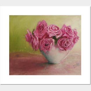 'Pink Roses' Posters and Art